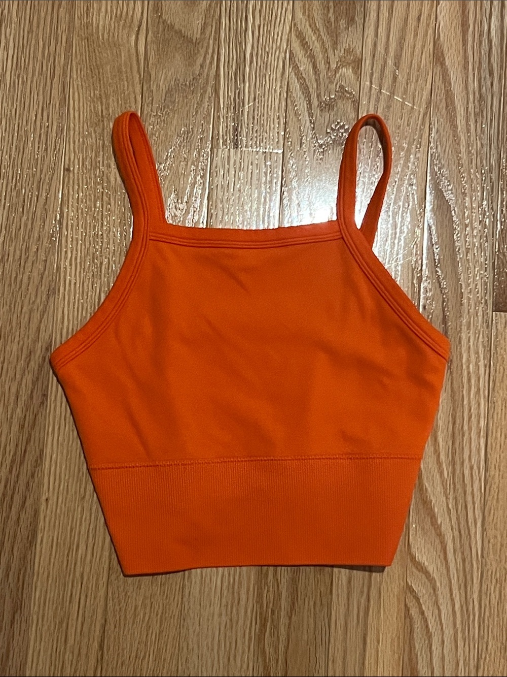 Orange Sports Bra